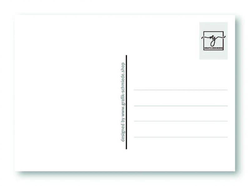 Postkarte Wünsche fürs neue Jahr