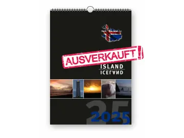 Island - schwarz mit Zitaten