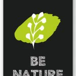 Wandbild be nature - Zweig