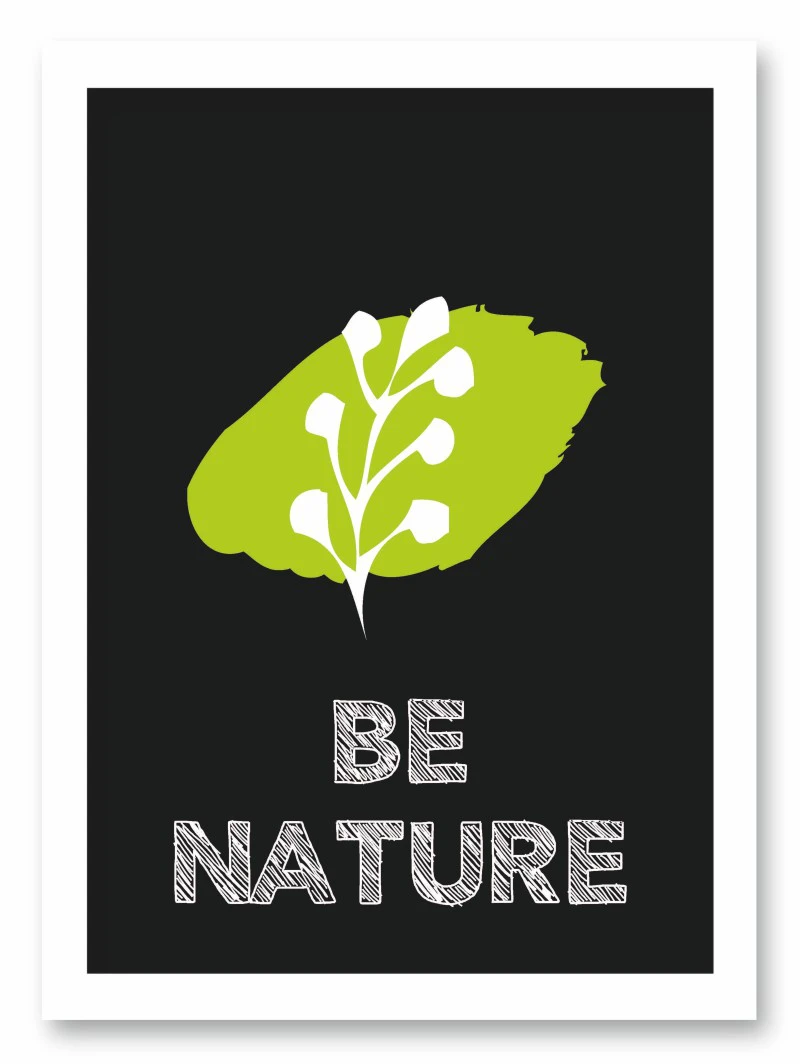 Wandbild be nature - Zweig