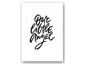 Wandbild our little angel