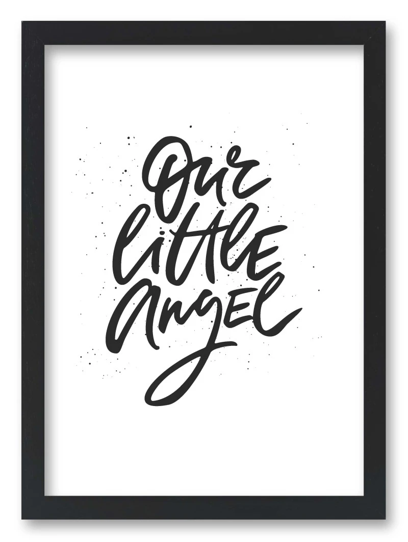 Wandbild our little angel