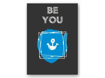 Wandbild be you