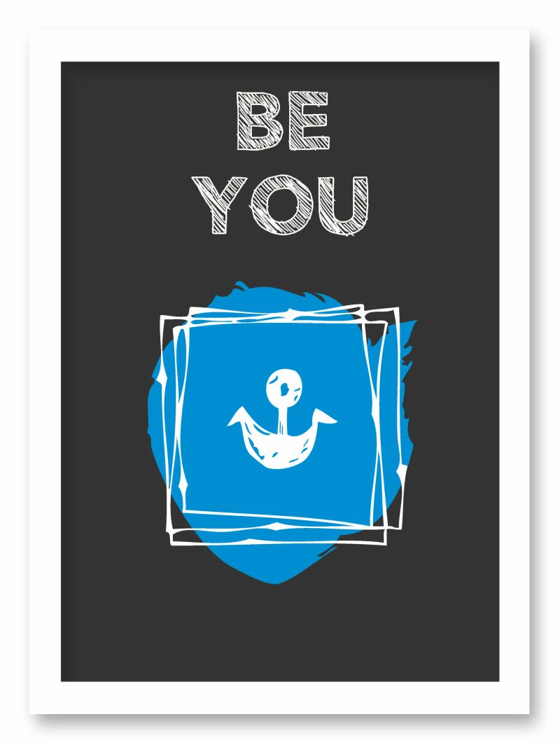 Wandbild be you