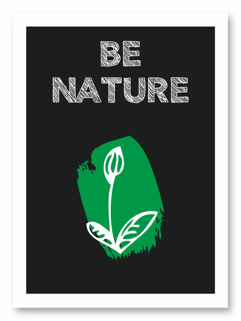 Wandbild be nature