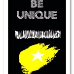 Wandbild be unique